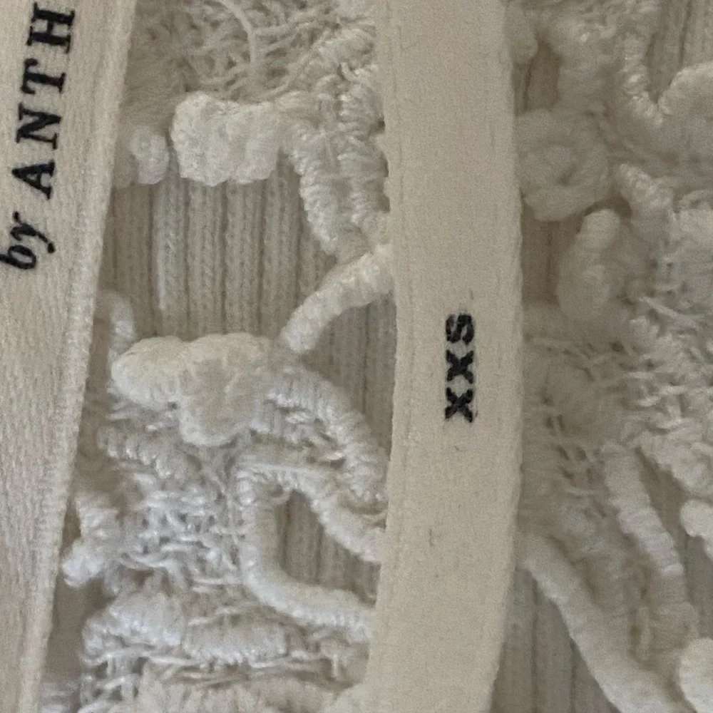 🤍Anthropologie The Pippah Lace Applique Tank Size XXS - Picture 8 of 11